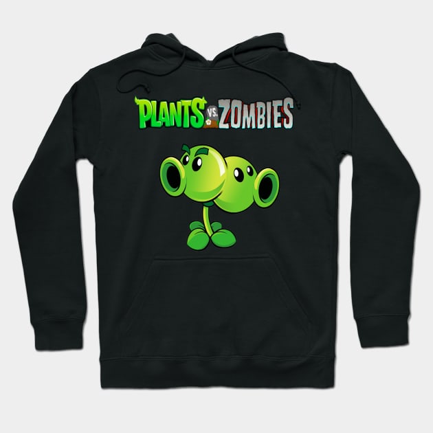 Split Pea design | Plants vs Zombies Hoodie by Zarcus11